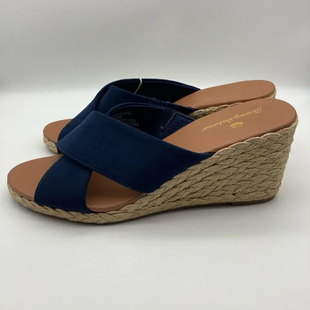 NWT Tommy Bahama Stasey Espadrille Wedge Sandals Size 9M